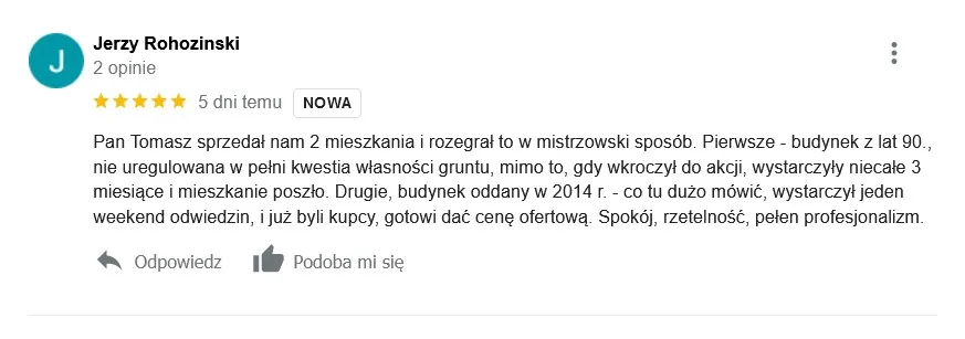 Referencja : Jerzy