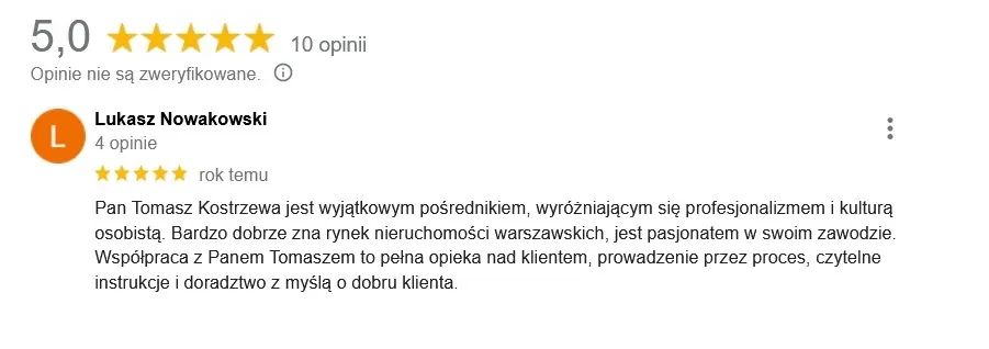 Referencja : Łukasz