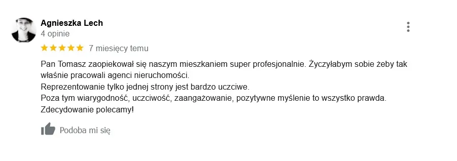Referencja : Agnieszka