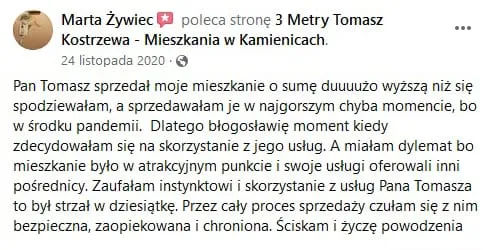 Referencja : Marta